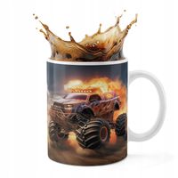 KUBEK CERAMICZNY 330ML DRUK - AUTO MONSTER TRUCK
