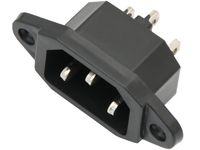 Wtyk AC komputerowy montażowy