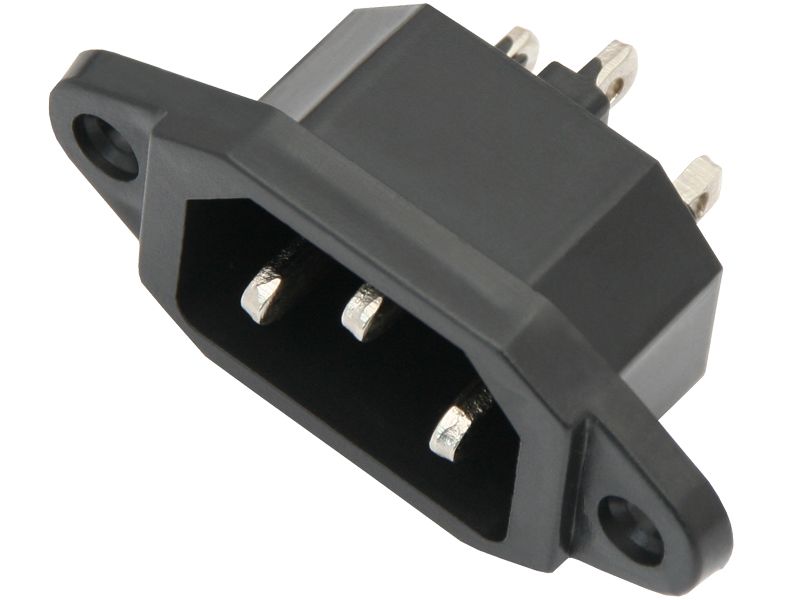 Wtyk AC komputerowy montażowy zdjęcie 1