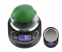PRECYZYJNA WAGA KUCHENNA 5kg / 1g DOMOWA ELEKTRONICZNA TAROWANIE LCD + BATE