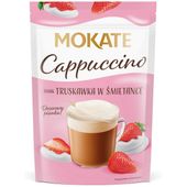 MOKATE CAPPUCINO 11OG TRUSKAWKA W ŚMIETANIE