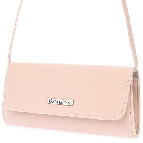 Pudrowa Damska Torebka Kopertówka wieczorowa Beltimore W65 na Arena.pl