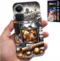 ETUI DO OPPO RENO10 PRO 5G - WHISKY CYGARO WZORY DLA MĘŻCZYZN PLECKI