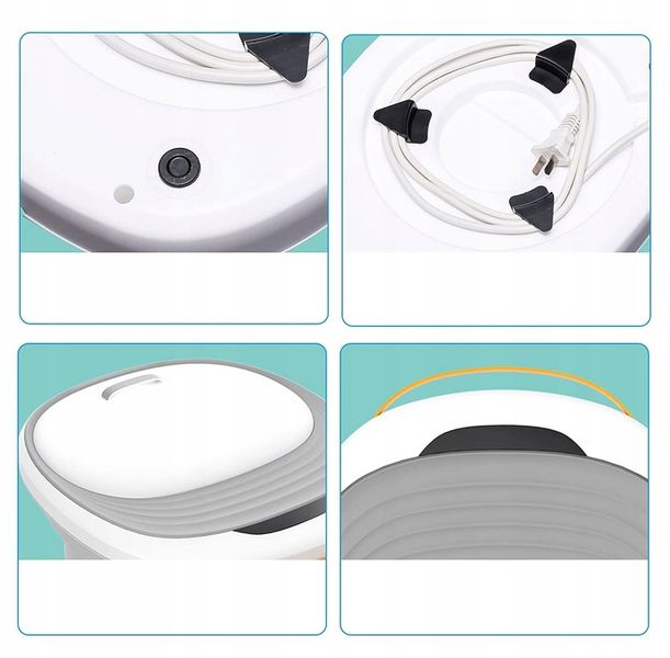 SKŁADANY MASAŻER WODNY DO STÓP PODCZERWIEŃ +PILOT zdjęcie 5