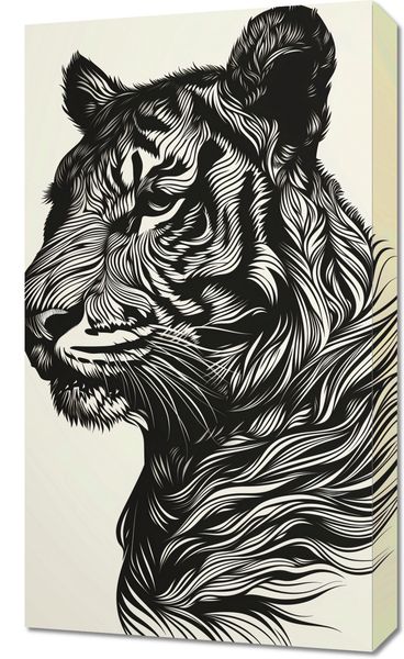 Obraz 40x70cm Tygrysi Gwizd zdjęcie 1