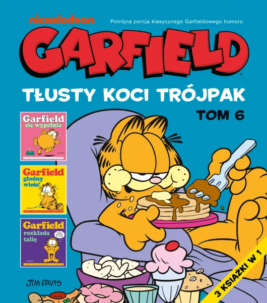 Garfield. Tłusty koci trójpak. Tom 6 zdjęcie 1