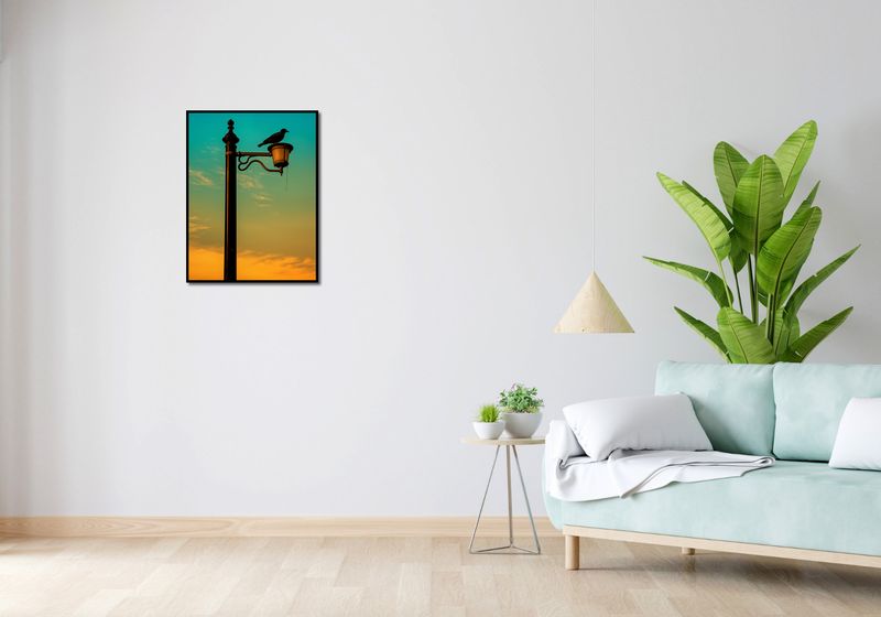 Plakat 50x65cm Zachód na Latarni zdjęcie 4