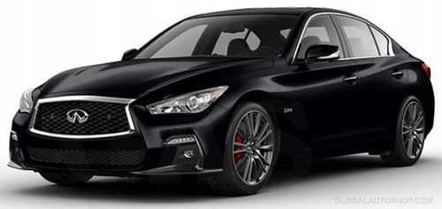 Infiniti Q50 - Chromowane Listwy Grill Chrom Atrapy Zderzaka Tuning na Arena.pl