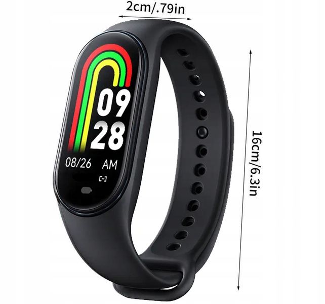 Smartwatch niktrade 206478581 czarny zdjęcie 4
