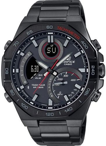 MĘSKI ZEGAREK CASIO EDIFICE PREMIUM ECB-950DC-1AEF CZARNY SOLAR BLUETOOTH na Arena.pl