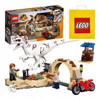 LEGO Dinozaury Atrociraptor: Pościg na Moto. 76945
