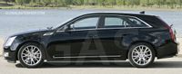Cadillac CTS Wagon - Listwy CHROM na drzwi boczne dekoracyjne chromowane