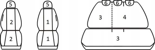 Pokrowce miarowe do Ford Fusion (2002-2013r) na Arena.pl