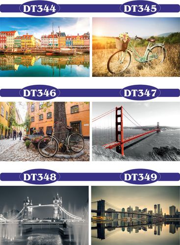 FOTOTAPETA 3D uliczka miasta mosty Paryż Eiffla na Arena.pl