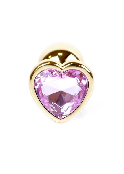 Plug-Jewellery Gold Heart PLUG- Rose zdjęcie 1