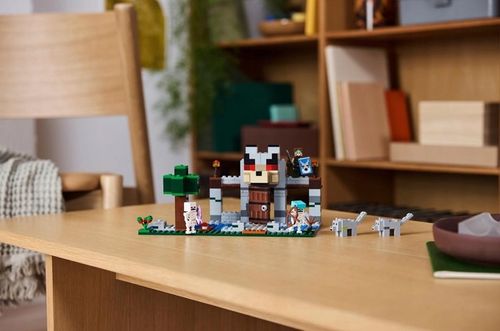 KLOCKI LEGO | MINECRAFT 21261 WILCZA TWIERDZA NOWE ZESTAW DLA DZIECI +TORBA na Arena.pl