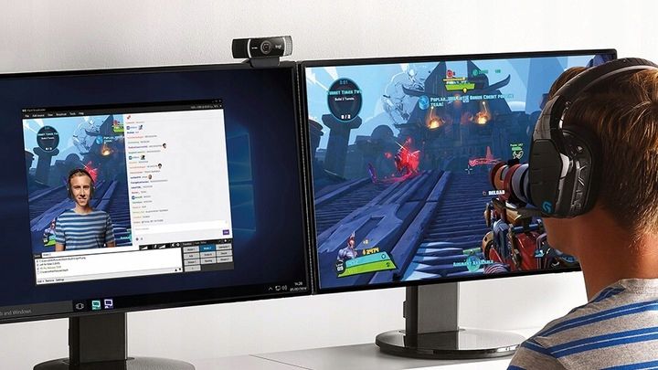 Logitech C922 Pro Strea m Webcam 960-001088 zdjęcie 3