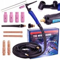 uchwyt spawalniczy tig lift flex 4m zaworek giętki palnik wtyk 9mm przegub