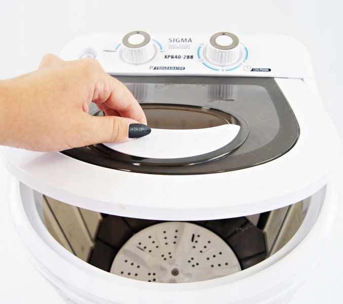 Mini Pralka Wirówka Domowo Turystyczna 4kg + 1,5kg Przenośna Działkę Lekka zdjęcie 5