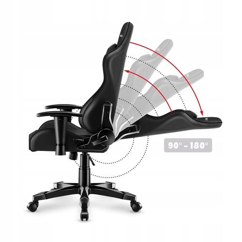Fotel gamingowy Huzaro Ranger 6.0 Black na Arena.pl