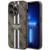 Etui Guess do iPhone 14 Pro, Brązowy, MagSafe