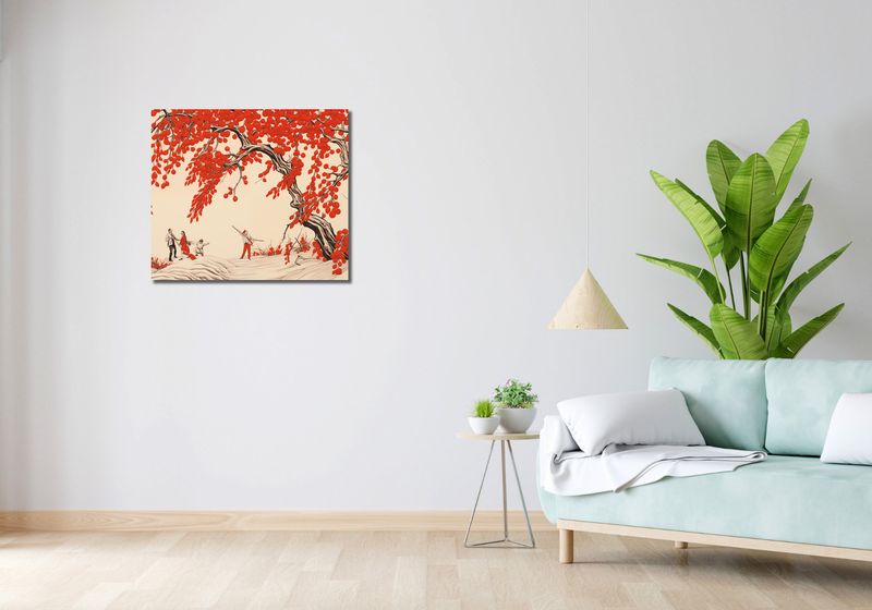 Obraz 70x60cm Piękno Prostoty Życia zdjęcie 2