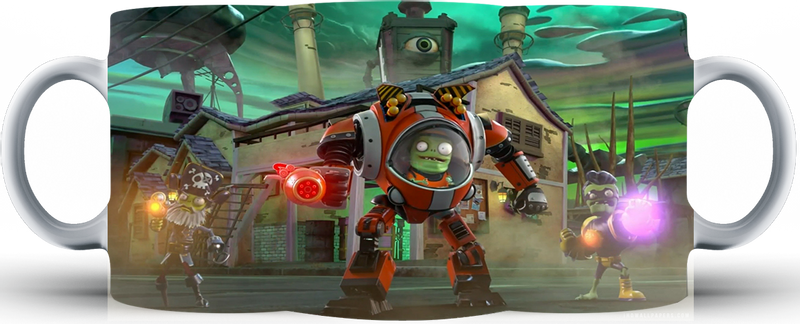 Kubek ceramiczny Plants vs Zombie zdjęcie 2