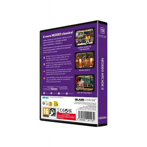 Gra EVERCADE NEOGEO Arcade 2 na Arena.pl