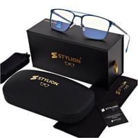 Męskie okulary PREMIUM +3.25 do czytania i komputera Blue Light+Antyrefleks