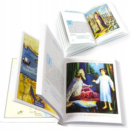 Pamiątka Komunii Świętej - Biblia Pismo Św Pudełko Imię Grawerowane GRATIS! na Arena.pl