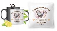 Foczki Zestaw Kubek Magiczny + Poduszka Z Nadrukiem Ze Zdjęciem