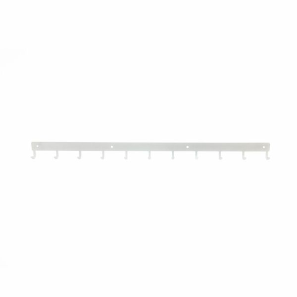 Listwa hakowa 80 biała zdjęcie 1