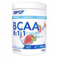 SFD BCAA 8:1:1 400g AMINOKWASY REGENERACJA EAA AMINO MIĘŚNIE WYDAJNOŚĆ SIŁA