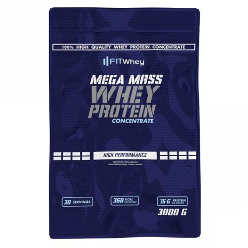 Fitwhey Mega Mass Whey Protein Concentrate 3000g na Arena.pl