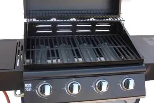 Grill gazowy wózek 4.1 14,8 kW z rusztem żeliwnym 12249 na Arena.pl