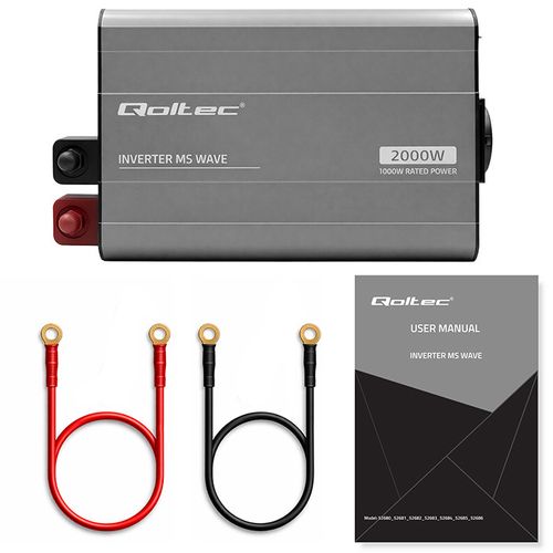 Qoltec przetwornica 12V/230V 1000W USB na Arena.pl