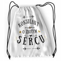 Plecak Sportowy Szkolny Konsultanta Worek Torba Z Nadrukiem Ze Zdjęciem