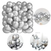 Balony metaliczne na ślub, urodziny Balon 100szt Zestaw