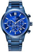zegarek męski giewont chronograph sapphire niebieski gw8510-b4