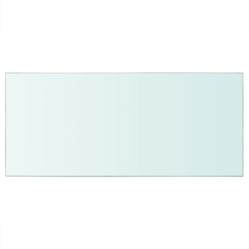 Półka szklany, bezbarwny panel, 50x25 cm na Arena.pl