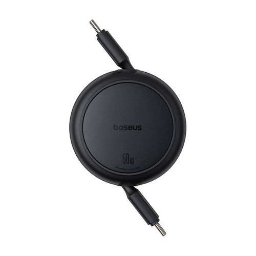 kabel usb baseus free2pull mini usb-c do usb-c, 60w, 1, (czarny) na Arena.pl