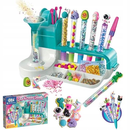 ZESTAW KREATYWNY ART FABRYKA DŁUGOPISÓW DIY PEN CREATOR STUDIO CLEMENTONI na Arena.pl