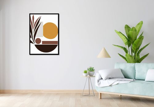 Plakat 64x90cm Stylizacja Roślin na Arena.pl