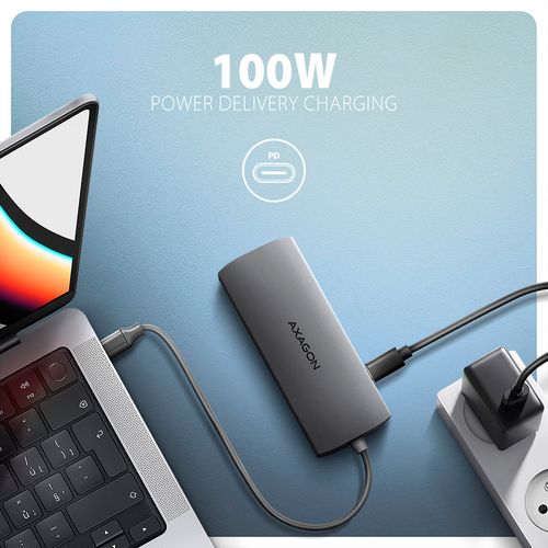 AXAGON Multi port USB-C 5Gbps hub | HMC-8HLSA na Arena.pl
