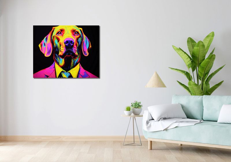 Obraz 90x70cm Barwna Osobowość zdjęcie 2