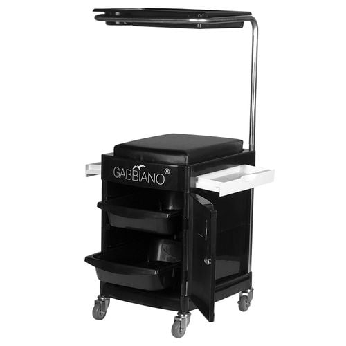 Pomocnik - taboret do pedicure 23 plus czarny na Arena.pl