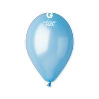 balony metalizowane jasnoniebieskie 13"/50szt.
