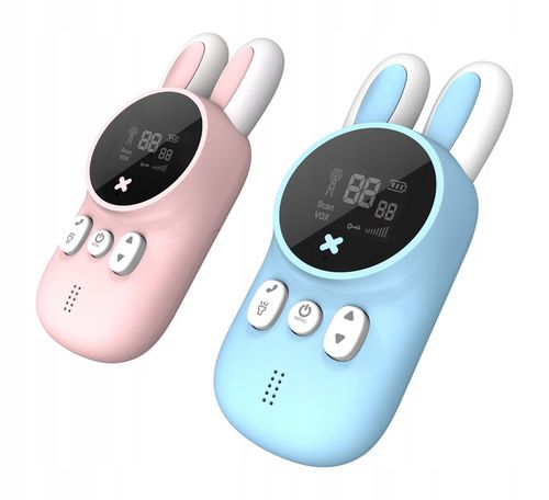 2X WALKIE TALKIE DLA DZIECI KRÓTKOFALÓWKA 2 SZTUKI ZESTAW ŁOKI TOKI LATARKA na Arena.pl