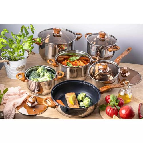 12 elementowy zestaw garnków kinghoff kh-1768 na Arena.pl