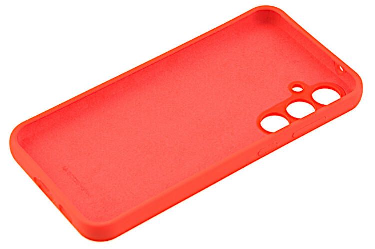 Etui Mercury Goospery Silicone do Samsung Galaxy S23 Fe czerwony zdjęcie 3